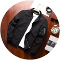 thumbnail image 3 of Casual Bomber Varsity Rompevientos Deportiva Moda Chamarra, 3 of 8