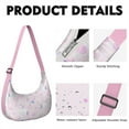 thumbnail image 2 of Cartoon Unicorn Crossbody Bag for Women Cute Rainbow Galaxy Moon Stars Magical Animal Corduroy Shoulder Purse Mystical Horse Fantasy Cloud Donut Print, 2 of 5