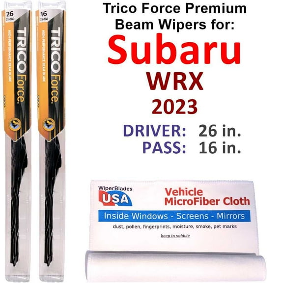 2023 Subaru WRX Performance Beam Wipers (Set of 2)