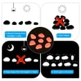 thumbnail image 6 of Unique Bargains 300Pack Glow Rocks 8-11mm Glow Pebbles Luminous Stones Decor Red, 6 of 7