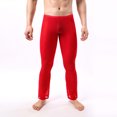 thumbnail image 2 of Mens Underwear Clearance Men's Mesh Home Wide Leg Flared Pants Sexy Breathable Casual Trousers, 2 of 9