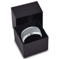 thumbnail image 4 of Charming Jewelers Tungsten Wedding Band Ring 10mm for Men Women Comfort Fit Beveled Edges Brushed Lifetime Guarantee Size 5, 4 of 5