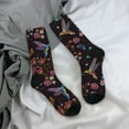 thumbnail image 5 of Rateoe Humming Bird for Women Casual Calf Socks - Cute Crew Socks - Thin Soft Above Ankle Socks Size 5-11, 5 of 6