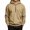 Khaki, variant on ITSAME Boys Half Zip Hoodie Pullover Long Sleeve Fleece-Lined Loose Casual Hooded Sweatshirt Size 7