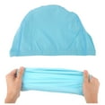 thumbnail image 5 of Unique Bargains 1 Pc Elasticity Swim Cap for Adult 5.91"x9.25" Light Blue, 5 of 6