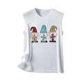 thumbnail image 4 of Daisyyozoid Femmes Heureux Chemise de Pâques Mode Décontracté Sans Manches Imprimé Sweat-Shirts Gilet Femmes, 4 of 5