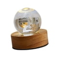 thumbnail image 5 of Lámpara de mesa Yinane 3D de cristal 2,4 pulgadas con USB, 5 of 5