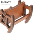 thumbnail image 3 of Rocking Chair Toy Wooden 1Set 2.8x2.2x2.2in, 3 of 6