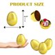 thumbnail image 3 of The Dreidel Company Huevos de Pascua dorados metálicos dorados, cesta de regalos, huevos de premio con bisagras de 2.38 pulgadas (paquete de 12), 3 of 5