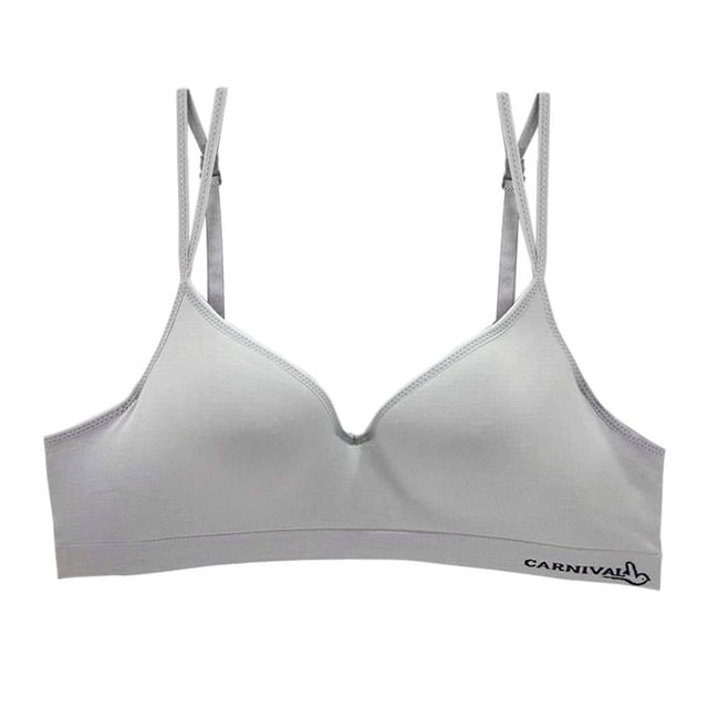 Brassiere Carnival para Mujer, Copa Preformada Gris Talla 34B