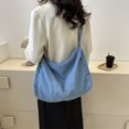 thumbnail image 3 of Bolso de mujer Bolso de hombro tipo bandolera Bolso de estudiante Bolso de mensajero (Azul claro), 3 of 8