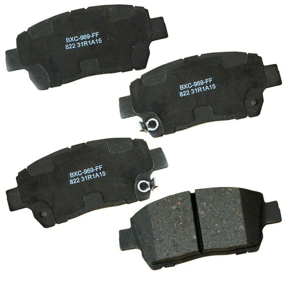 Disc Brake Pad Set Fits select: 2001-2002 TOYOTA ECHO, 2000 TOYOTA CELICA