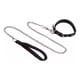 thumbnail image 1 of Correa Para Perro, Cadena De Eslabones, Negro Con Cuello, 1 of 8