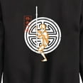 thumbnail image 3 of Avatar - The Last Airbender - Aang Crest -  Youth Crewneck Fleece Sweatshirt, 3 of 5