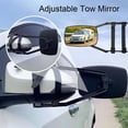 thumbnail image 5 of Car Extension Mirror Universal Clip-on Towing Mirrors Easy To Install Adjustable Extension Mirror For Suv Trailer Truck, 5 of 5