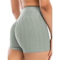 thumbnail image 1 of FANNYC Women's Yoga Shorts High Waist Abdomen Control Hip-Up Sports Shorts Sexy Fashion Hot Pants Workout Gym Biker Shorts Fitness Yoga Pants, 1 of 7