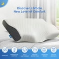 thumbnail image 4 of Derila Memory Foam Pillows (2 Pillows, Standard (19.7"" x 11.8"" x 3.9"")), 4 of 5