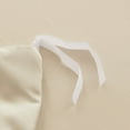 thumbnail image 5 of 3 Pieces Beige Ruched Duvet Cover Set Bed Set Boho Shabby Chic Bedding Set for Bedroom Soft Fluffy Ruffle Queen Comforter Cover Set with Pillowcases, 5 of 5