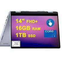 DELL Inspiron 14 7440 2-in-1 Laptop 14" FHD  Anti-Glare Touchscreen Intel 10-core Core 7 150U Processor 16GB RAM 1TB SSD Backlit FHD Camera ExpressCharge MaxxAudio Pro Win11 Blue