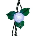 thumbnail image 4 of Kurt Adler UL 10-Light Cool White Frost White Rose Light Set, 4 of 4