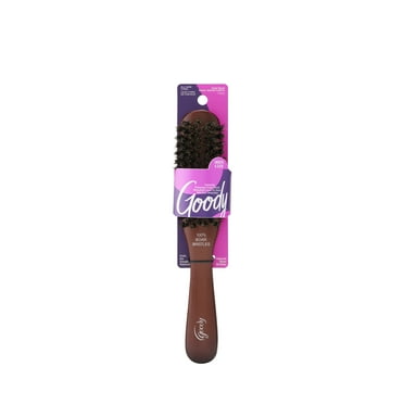Goody Wood Boar Brush, Smooth And Sleek Styles, Natural Boar Bristles, 1 Ct, For All Hair Types