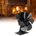 thumbnail image 4 of Ventilador de estufa de Leña ANGGREK alimentado por Calor Arranque Automático 6 Aspas Para El hogar, 4 of 8