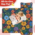 thumbnail image 4 of Pioneer Flower Floral Print Pattern Toddler Nap Mats for Kids Preschool,Sleeping Mat Bag or Kids,Toddler Sleeping Bag,Toddler Nap Mat or Daycare, 4 of 6