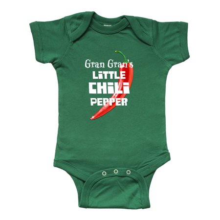 

Inktastic Gran Gran s Little Chili Pepper Gift Baby Boy or Baby Girl Bodysuit