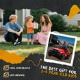 thumbnail image 3 of 24V Ride On Jeep Car, Toddler Ride On Toys w/Parents Remote Control, 200W Power Motor Electric Car for Kids 2-4 with 4-Wheel Suspension, Bluetooth, Music, 1.86-3.11MPH Adjustable Speed, Black, 3 of 8