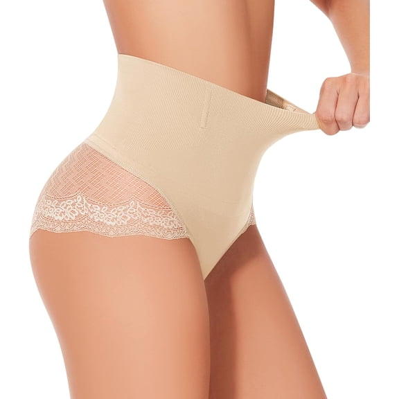 Tummy Control Underwear for Women High Waisted Shapewear Panties Seamless Slimming Girdle Shaping Body Shaper