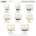thumbnail image 3 of Livex Lighting - 2 Light Medium Wall Sconce In Contemporary Style-9 Inches Tall, 3 of 15