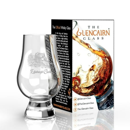 GLENCAIRN EDINBURGH CASTLE SCOTCH MALT WHISKY TASTING GLASS
