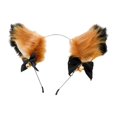 thumbnail image 2 of Diadema con de gato, diadema de de simución para accesorios de disfraces , , niñas y mujeres - Estilo 4 Sunnimix bandas de pelo de oreja de gato, 2 of 7
