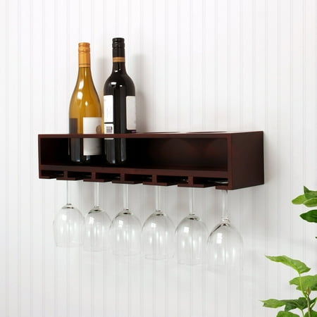 Az Trading Claret Espresso H Wine Bottle Gl Holder Wall Az Trading Claret Espresso H Wine Bottle Gl Holder Wall Shelf