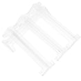thumbnail image 3 of 4pcs Plastic Vertical Blind Dust Cover Clear Valance Return Corner Adapter Blinds Parts, 3 of 8