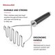 thumbnail image 4 of Masher KitchenAid Gourmet, acero inoxidable, 26 cm, color negro, 4 of 6