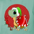 thumbnail image 3 of CafePress - Noel Turtle - Womens Comfort Colors® Shirt, 3 of 4