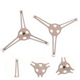 thumbnail image 4 of SHISUYAN Coffee Glass Plate Tray Support Holder 2Set 6.41X6.41X0.67In, 4 of 9