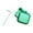 Green, variant on jinwen Billiard Chalk Storage Box Square for Billiard Table Enthusiast Snooker Pool Purple