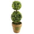 thumbnail image 4 of 3X ÁRboles de Plástico Artificial en Macetas Planta en Maceta Decoración JardíN Patio Interior Al Aire Libre Patrón: Dos Bolas, 4 of 5