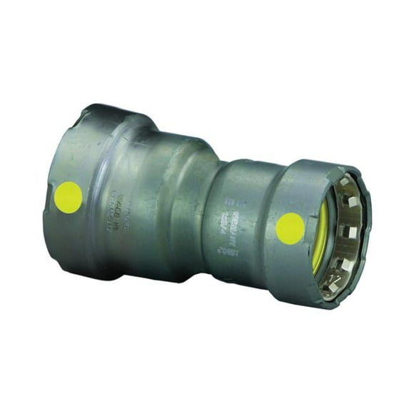 Viega QVG-25936 1 x 0.5 in. Steel Reducer MegaPressG, Press x Press Fitting, Black