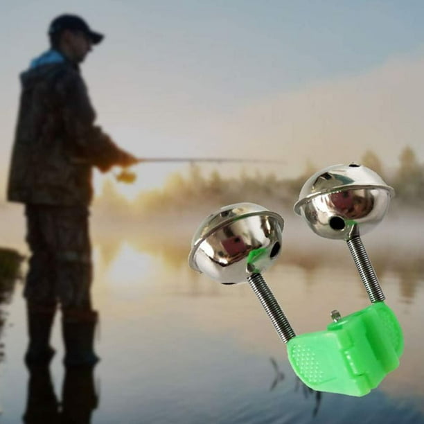 20Pcs Fishing Rod Bell Double Alarm Bells Fishing Alarm with
