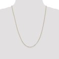 thumbnail image 2 of 10k Yellow Gold 1.25mm Figaro Necklace Chain Pendant Charm, 2 of 9