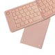 thumbnail image 5 of Teclado inalámbrico plegable Compatible con Bluetooth para iOS Android Windows rosa Wdftyju, 5 of 9