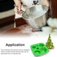 thumbnail image 1 of Cake Mold 3D Multi-layered Christmas Tree Baking Pan Silicone Mold; Tree Shaped Silicone Mould Home Kitchen Bakeware, 1 of 8