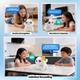 thumbnail image 6 of AI Pixie Paw Smart Interactive Plush Cat Voice Responsive Touch Activated Expressive Eyes AI Companion Stuffed Animal for Kids and Pet Lovers, White, 6 of 9