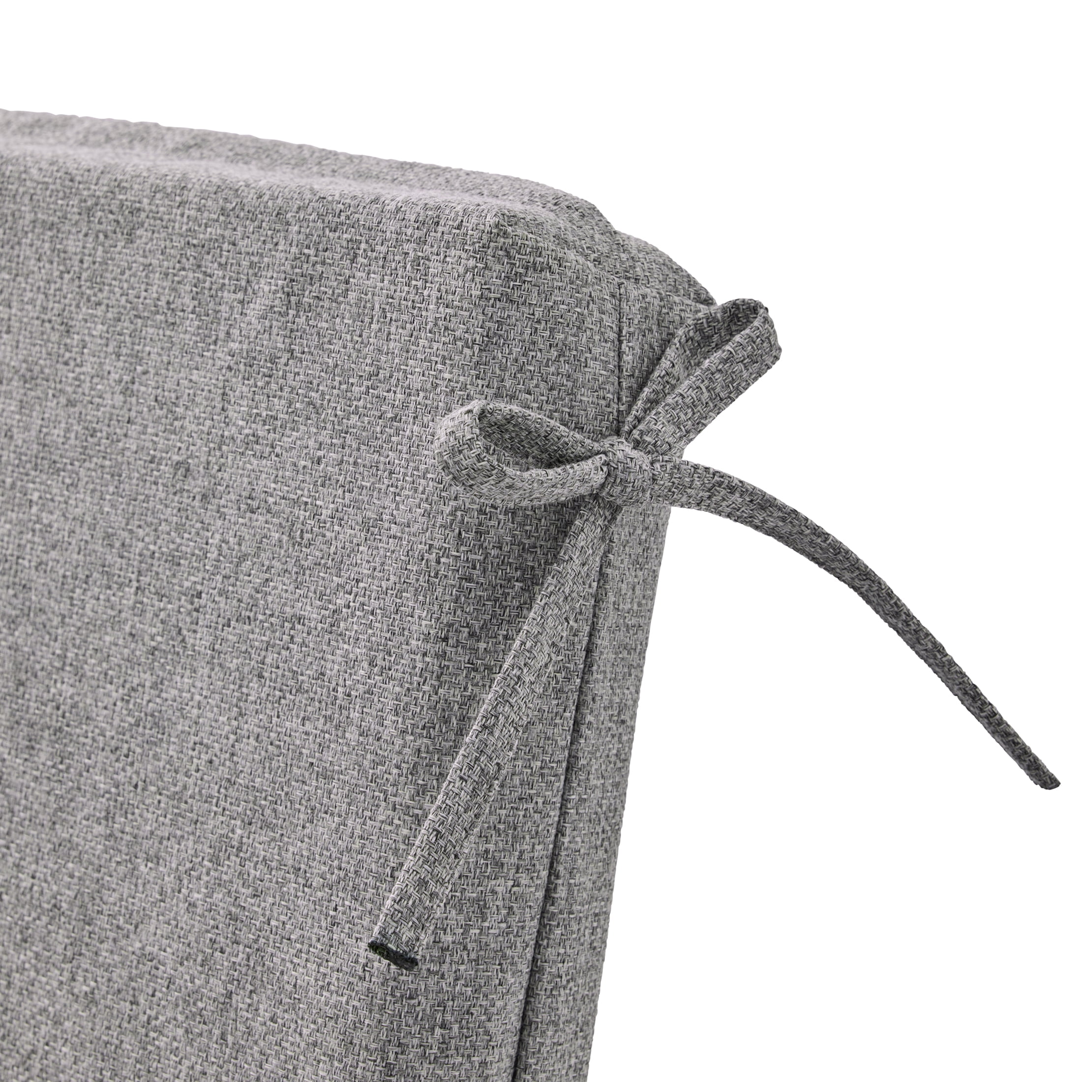 Better Homes & Gardens 44" x 20" Outdoor Chair Seat Cushion, 1-Piece, Grey
