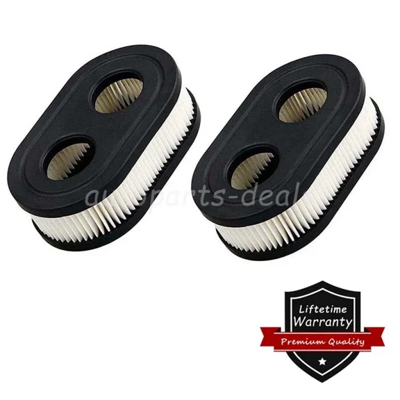 2Pcs Air Filter For Briggs & Stratton 798452 Troy Bilt Tb110 593260 Air Cleaner