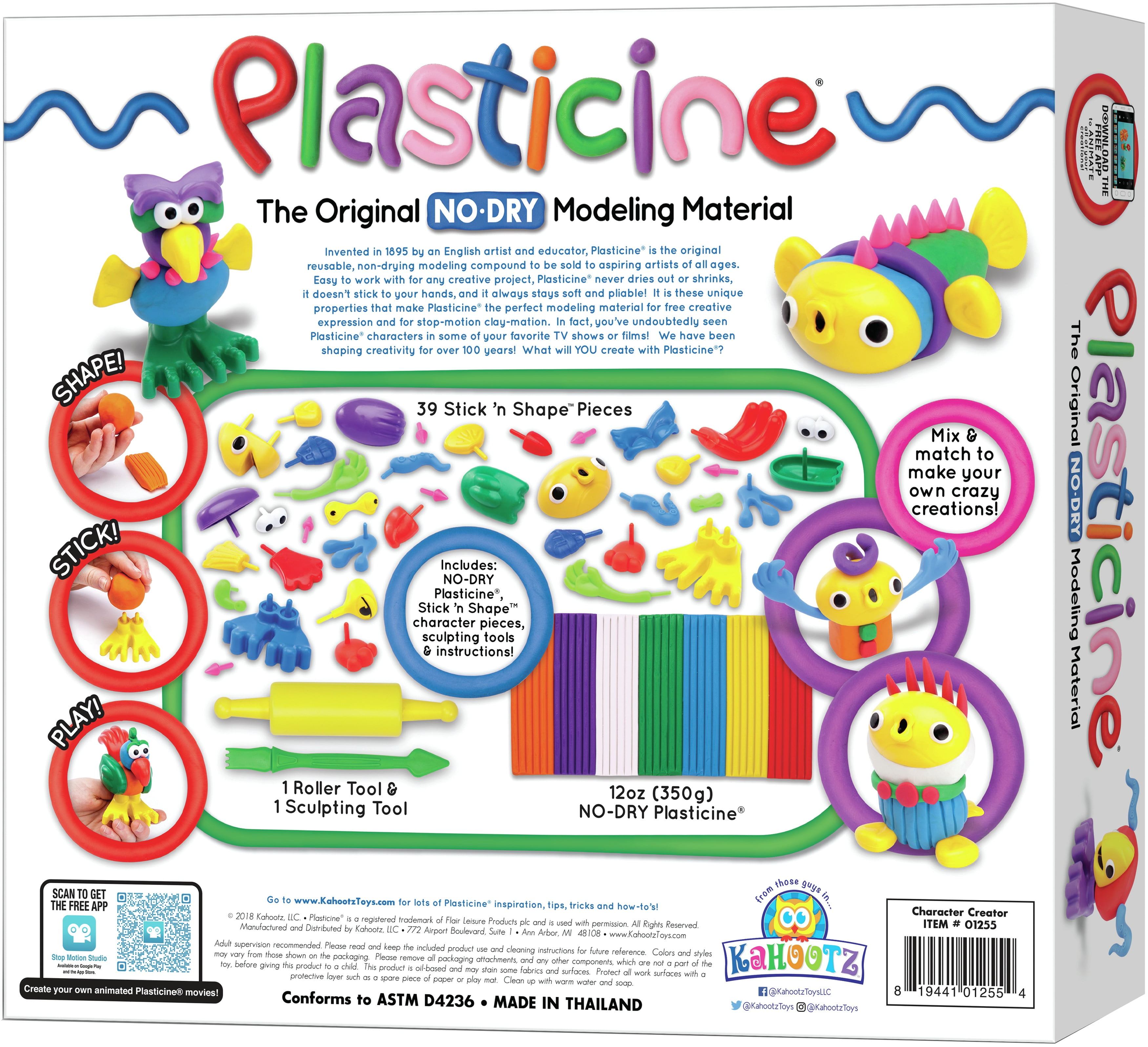 Plasticine Character Creations Kit