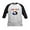Black/White, variant on CafePress - Artist Baseball Jersey - Kids Cotton Baseball Jersey, 3/4 Sleeve Shirt